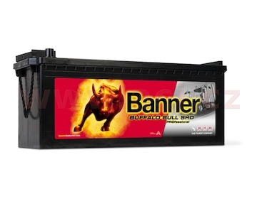 145Ah baterie, 800A, levá BANNER Buffalo Bull SHD Professional 514x189x195(220)