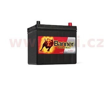 60Ah baterie, 510A, pravá BANNER Power Bull 233x173x203(225)