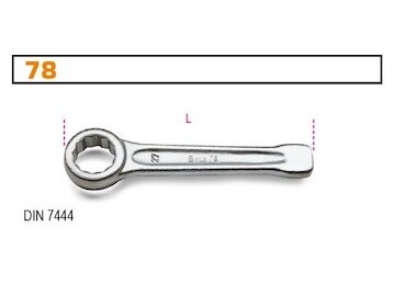 BETA 78 34-RING SLOGGING WRENCHES