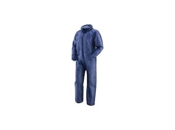 BETA DISPOSABLE COVERALL WITH HOOD 100% PP NAVY-BLUE L