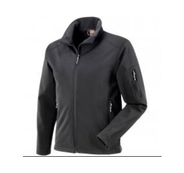 BETA SOFTSHELL MIKINA BUFFALO 94% POLYESTER A 6% ELASTAN, ČERNÁ, VEL. L