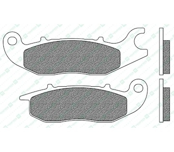 brzdové destičky, NEWFREN (směs ROAD TOURING ORGANIC) 2 ks v balení