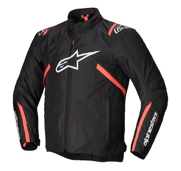 bunda T-SPS 2 WATERPROOF, ALPINESTARS (černá/bílá/červená fluo, vel. 2XL)