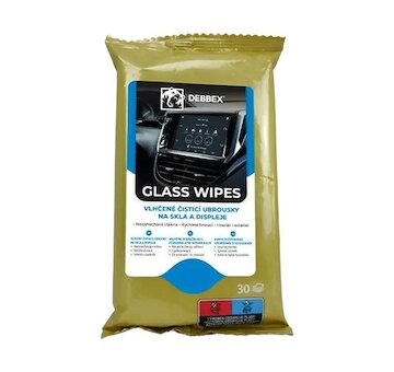 DEBBEX Glass Wipes - Utierky na sklo a displej /30ks/