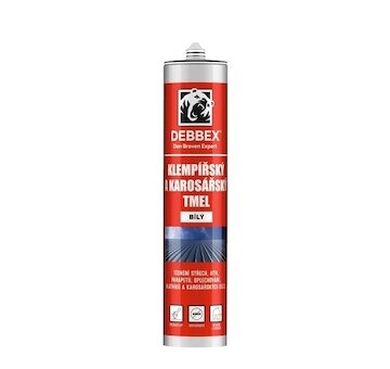 DEBBEX Tmel karosársky a klampiarsky biely 280ml