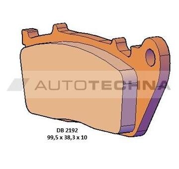 DELTA BRAKING Platničky brzdové RDCPRO