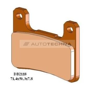 DELTA BRAKING Platničky brzdové RDCPRO