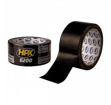 HPX Páska na opravu trubiek UNI čierna 48mm/50m