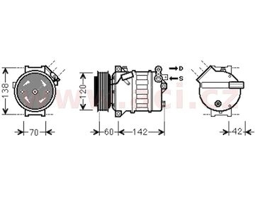 kompresor klimatizace 2.8i 24V i Turbo