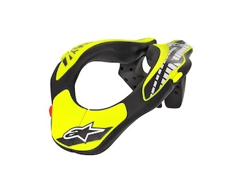 krční chránič NECK SUPPORT, ALPINESTARS, dětský (žlutý fluo/černý, vel. UNI) 2023