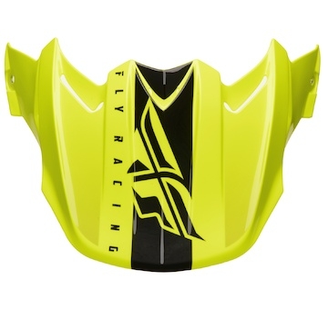 kšilt pro přilbu F2, FLY RACING - USA (Hi-Vis/žlutá)