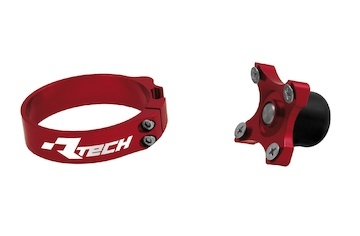 lift control - pomocník startu na vidlici KAYABA - vnější průměr 64 mm (250-450 YZ/YZF), RTECH (červený)