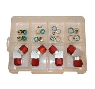 Line Splice 45 Degree SAE Four Pack