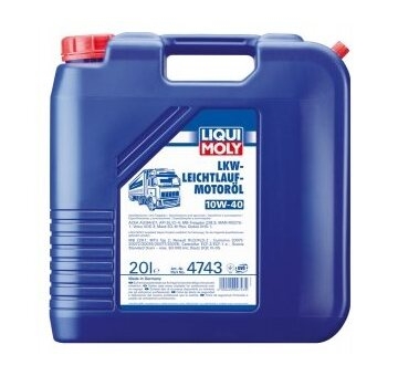 LIQUI MOLY Motorový olej LKW LEICHTLAUF 10W-40, 20l