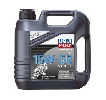 LIQUI MOLY Motorový olej MOTORBIKE 4T STREET 15W-50, 4l