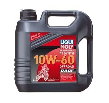 LIQUI MOLY Motorový olej MOTORBIKE 4T SYNTH OFFROAD 10W-60, 4l