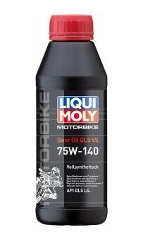 LIQUI MOLY Prevodový olej MOTORBIKE GL5 VS 75W-140, 500ml