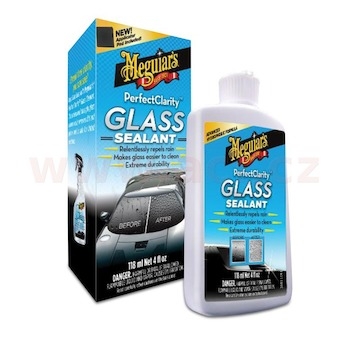 MEGUIARS Perfect Clarity Glass Sealant - efekt tekutých stěračů, 118 ml