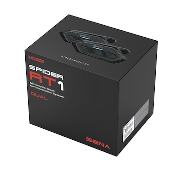 Mesh handsfree headset Spider RT1 (dosah 2 km), SENA (sada 2 jednotek)