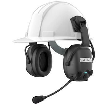 Mesh Hard-Hat-Mount headset Cast, SENA