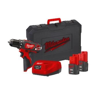 MILWAUKEE M12™ kompaktná vŕtačka/skrutkovač 30Nm