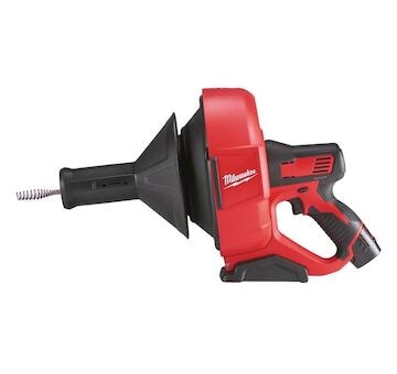 MILWAUKEE M12™ KOMPAKTNÝ ČISTIČ ODPADOVÉHO POTRUBIA SO ŠPIRÁLOVÝM KÁBLOM S PRIEMEROM 8 MM