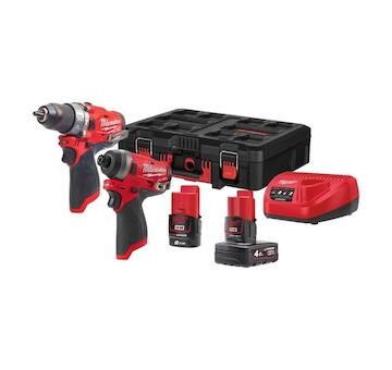 MILWAUKEE M12FPP2A-422P M12 COMBO KIT IN2