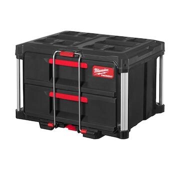 MILWAUKEE PACKOUT Box s 2 zásuvkami