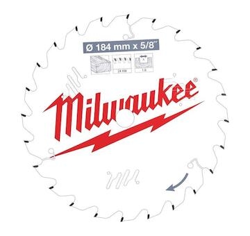 MILWAUKEE Pílový kotúč drevo 184X5/8X1.6X24ATB