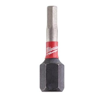 MILWAUKEE Skrutkovacie bity ShW Hex 3 25 mm – 2 ks
