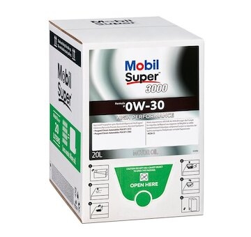 Mobil Super 3000 Formula P 0W-30, 20l BAG IN BOX