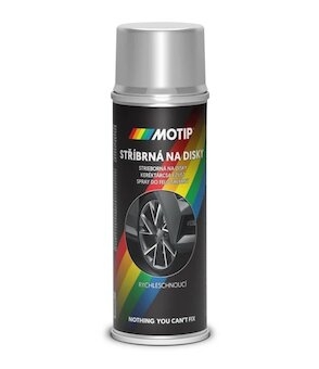 MOTIP SD/AC ŠKODA Farba na disky strieborná 200ml