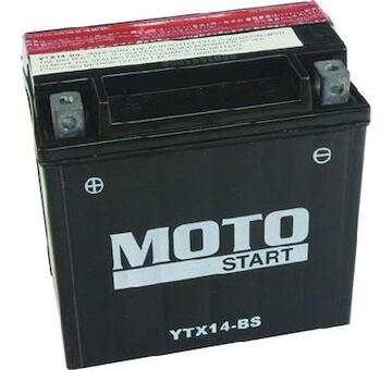 MOTO START Motobatéria MF AGM 12V 12Ah 200A (150x87x145mm) 0,69l T5 