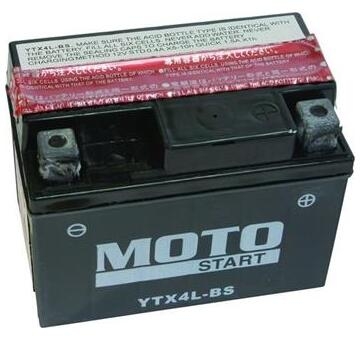 MOTO START Motobatéria MF AGM 12V 3Ah 50A (114x70x86mm) 0,18l T5 