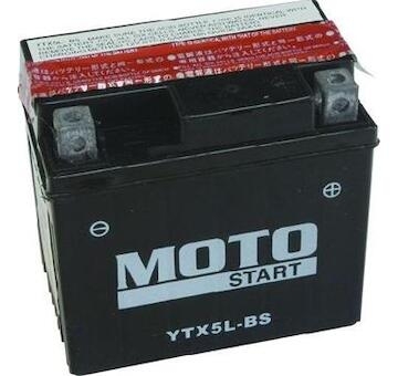 MOTO START Motobatéria MF AGM 12V 4Ah 80A (114x71x106mm) 0,24l T5 