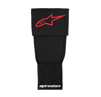 návlek pod ortézy RK-S KNEE BRACE SLEEVE, ALPINESTARS (černá/červená/bílá, 1 ks) 2025