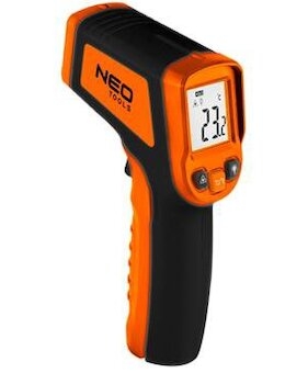 NEO Teplomer digitálny laserový, pyrometer (od -50 C do 400 C) 2xAA batérie v balení