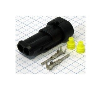 Obal kolíkov SUPERSEAL 1.5mm 2-cestný KIT
