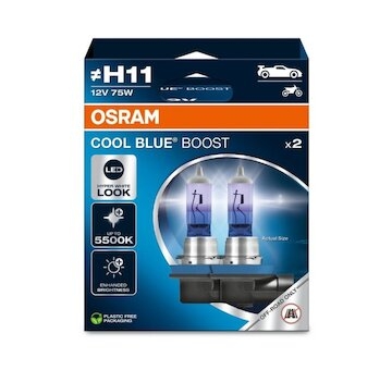 OSRAM Žiarovka 12V H11 75W PGJ19-2 COOL BLUE BOOST Ecopack /2ks/