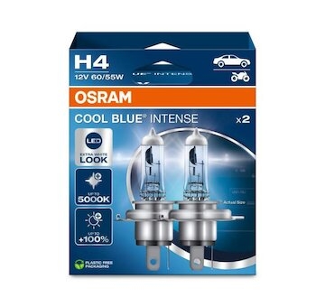 OSRAM Žiarovka 12V H4 60/55W P43t COOL BLUE INTENSE Ecopack /2ks/