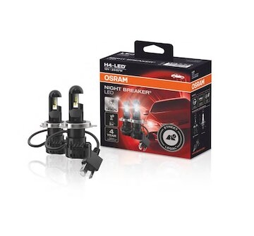 OSRAM Žiarovka 12V H4- LED 23/27W P43T NIGHT BREAKER LED Ecopack /2ks/*DOPREDAJ (náhrada 64193DWNBSM2HB)