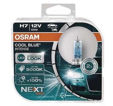 OSRAM Žiarovka 12V H7 55W PX26d COOL BLUE INTENSE BOX /2ks/*DOPREDAJ(náhrada 64210CBN2HB) 