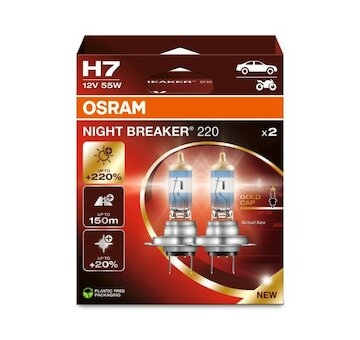 OSRAM Žiarovka 12V H7 55W PX26d NIGHT BREAKER 220 Ecopack /2ks/ 