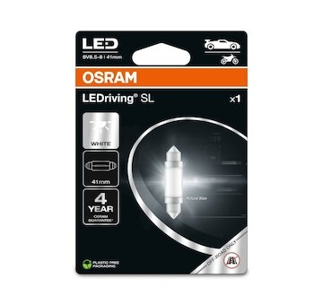 OSRAM Žiarovka 12V LED  41mm  SV8.5-8 5XBL12 0 6W biela sulfidka