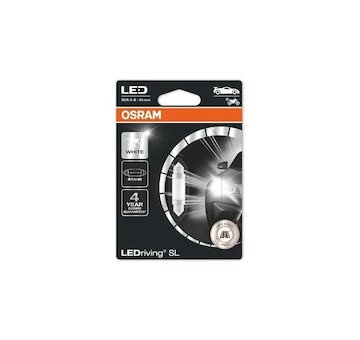 OSRAM Žiarovka 12V LED  41mm  SV8.5-85XBL12 0 6W biela sulfidka*DOPREDAJ(náhrada  6413DWP1BL)