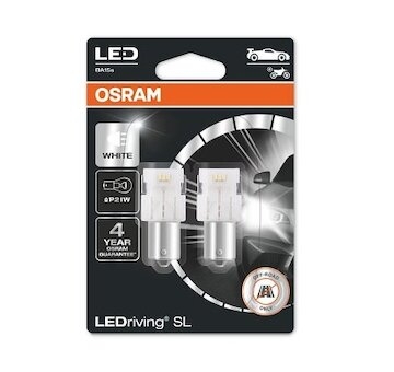 OSRAM Žiarovka 12V LED P21W  W3x16d 1 3W blister /2ks/