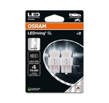 OSRAM Žiarovka 12V LED  W21/5W 1 7W  W3x16q blister Ecopack /2ks/