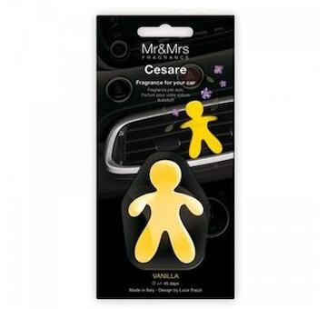 Osviežovač vzduchu do mriežky CESARE - VANILLA (Mr. & Mrs)