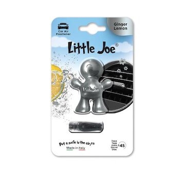 Osviežovač vzduchu do mriežky LITTLE JOE 3D Metallic - GINGER Lemon /zázvor/