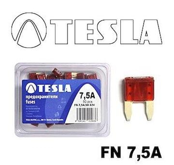 Poistka nožová MINI 7,5A TESLA